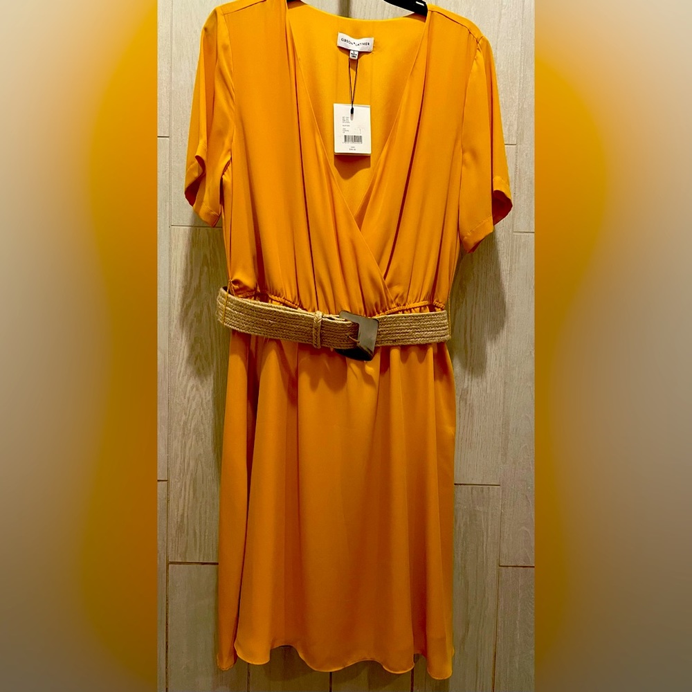 Gibson Latimer Belted Dress